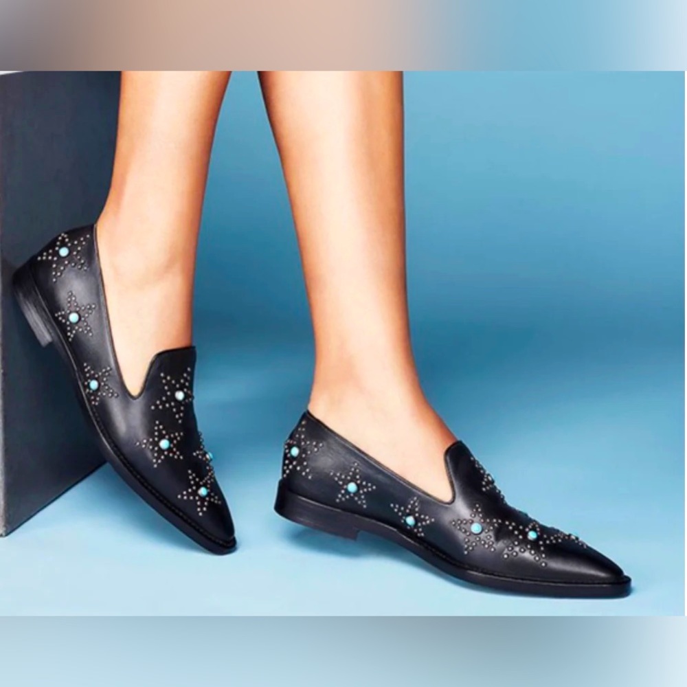 Valentino Beatles Star Studded Smoking Loafer